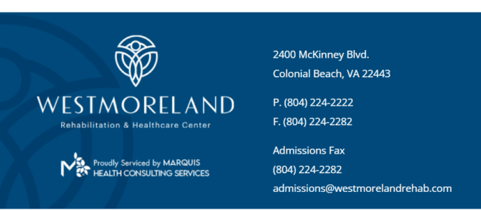 Westmoreland Rehab